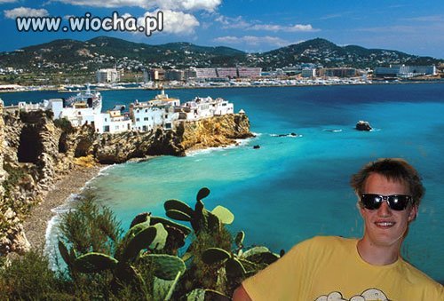 Takie tam na wakacjach...