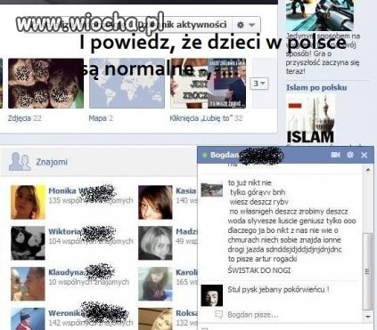 No proszę! Powiedz, że dzieci w Polsce są normalni