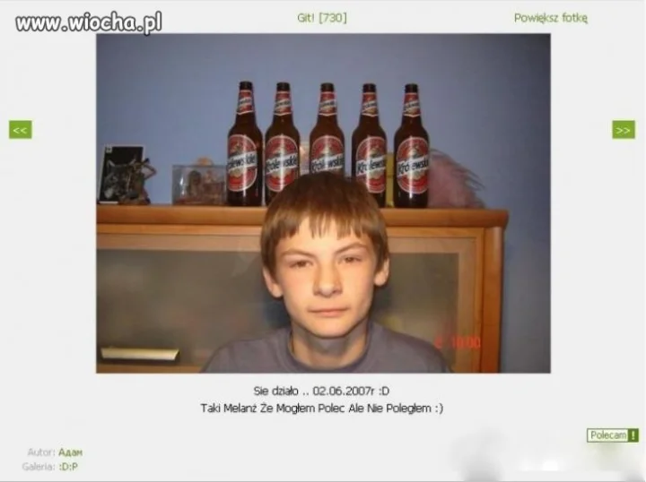 To pojechał