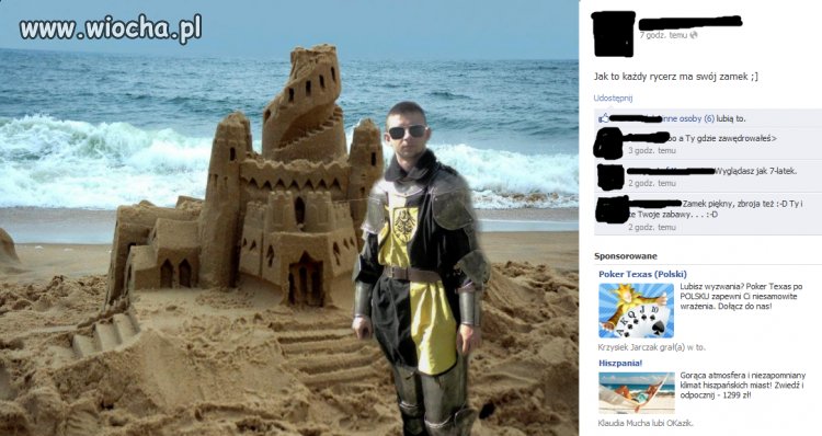 Jak to każdy rycerz ma swój zamek 