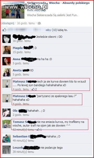 Bohaterowie  ...,,Nie podarują tego " :)