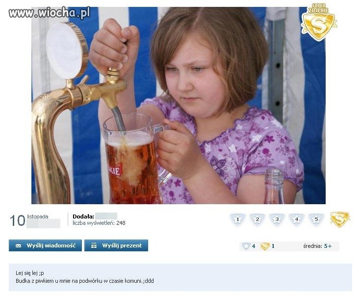 Alkohol = komunia. 
