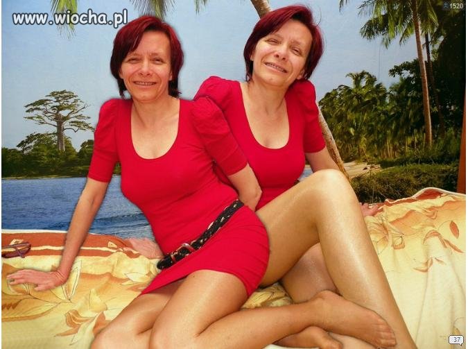 Ona uważa się za sexy...