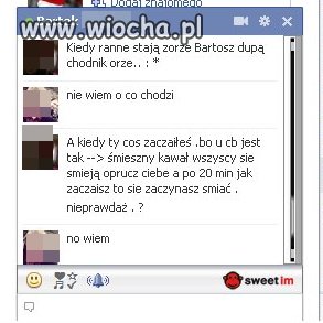 Szczerość kolegi...