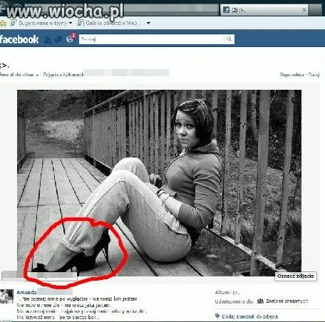 Szpilki do dresów.  Wiocha!