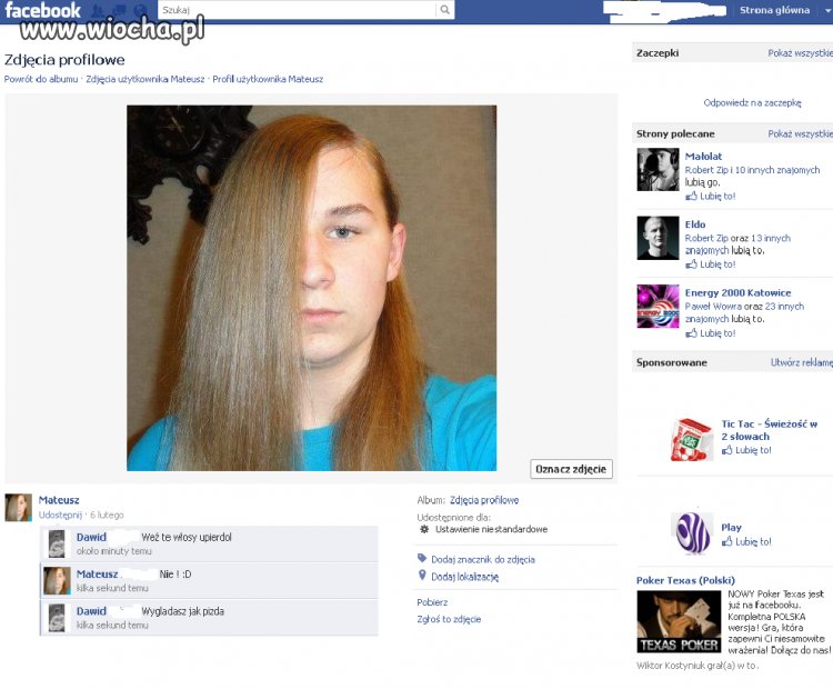Kolejny pedał... z Facebooka