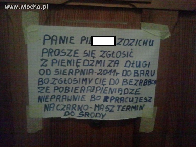 Nowa metoda windykacji! 