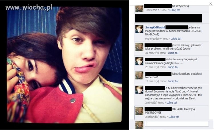 Twierdzenie, że bieber ma talent
