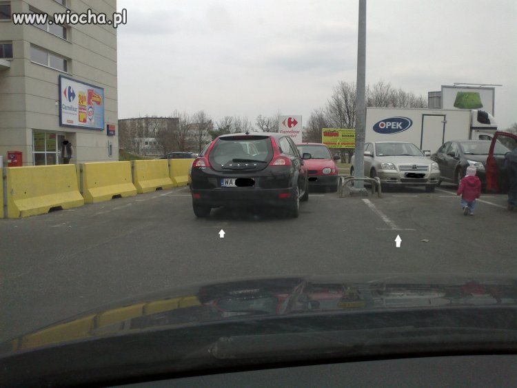 Prawidłowo zaparkowałam?
