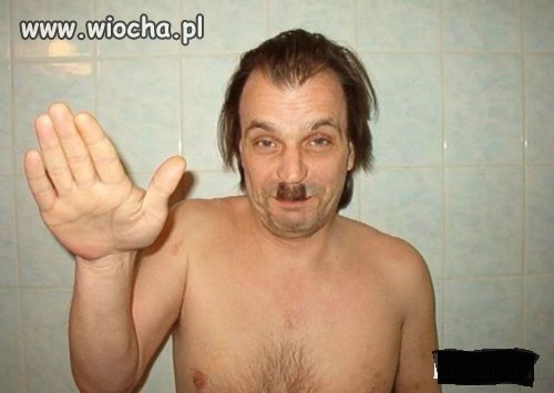 Znalazł sobie dobre upodobanie