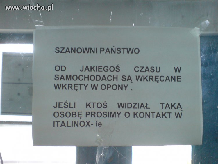 Wkręty w oponach
