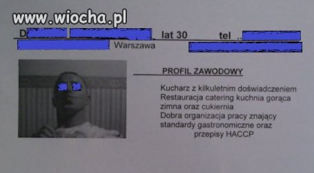 Kandydat na kucharza