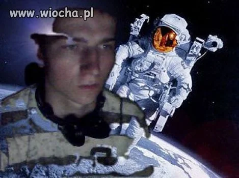 Był w kosmosie