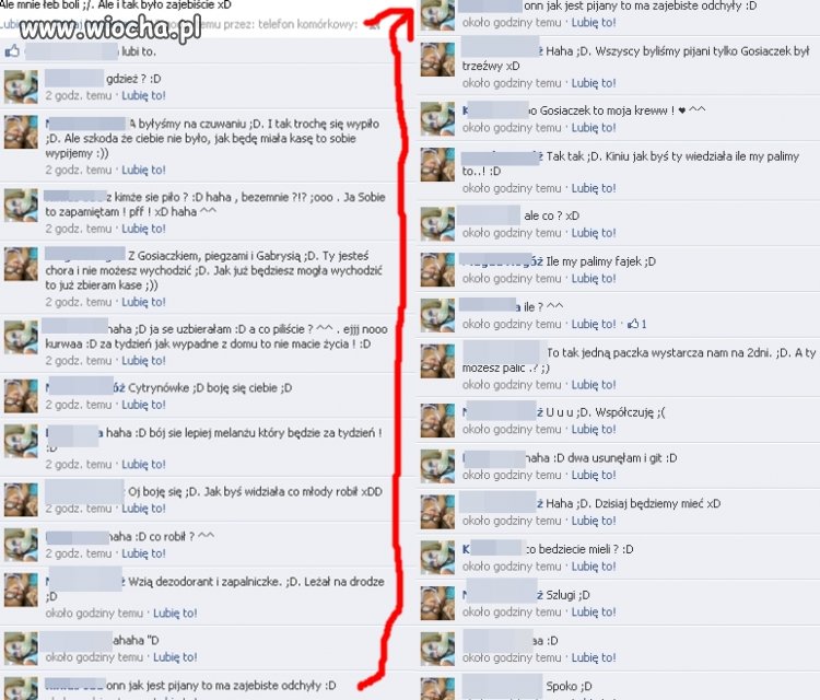 Nie ma to jak chwalić się jaraniem fajek na fb.