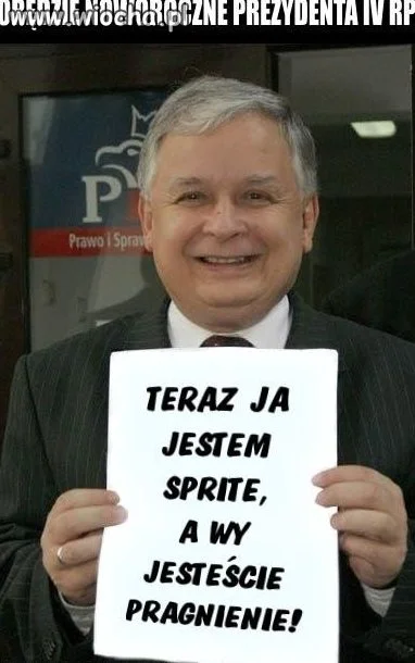 ,,Teraz ja jestem sprite, a ty jesteś pragnienie,,