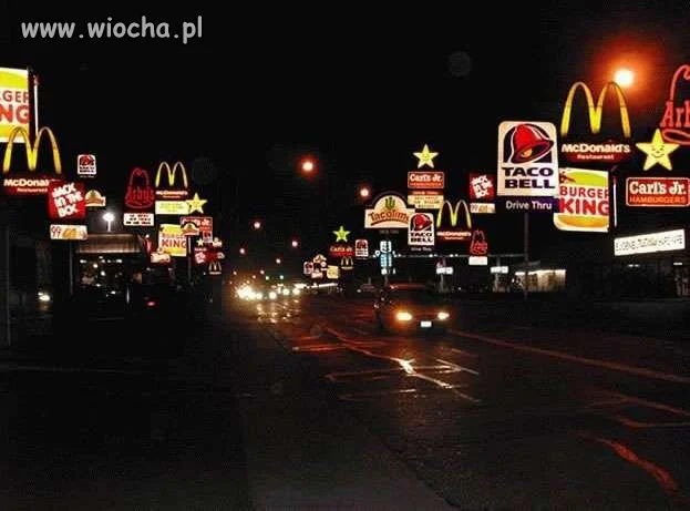 Ulica fastfoodów