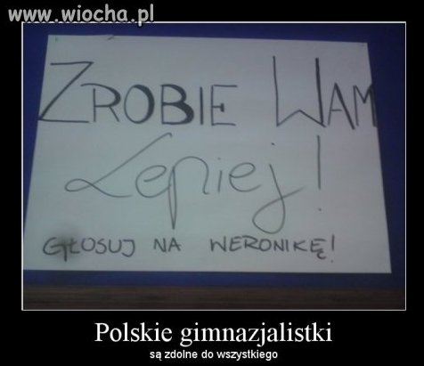 Polskie gimnazjalistki