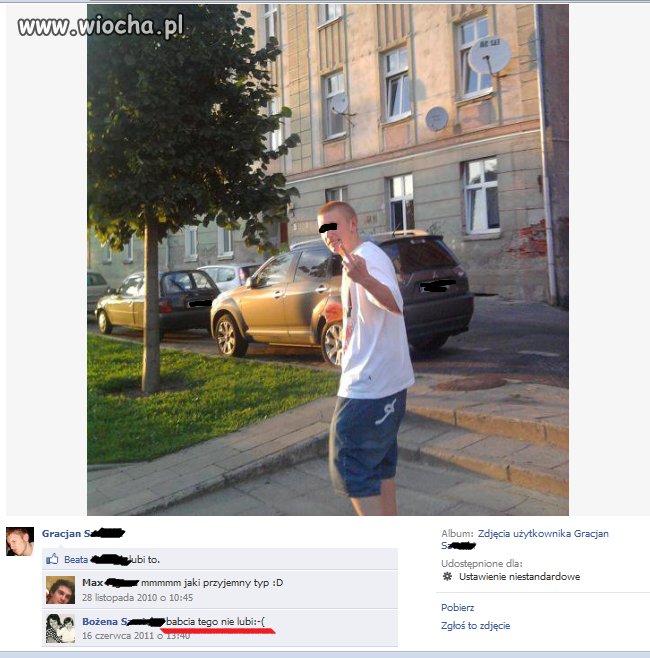 Ojej, Babcia tego nie lubi!