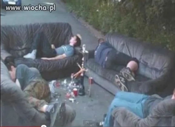 Melanż ale wygodny 