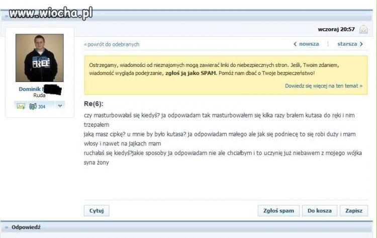 Spragniony 14nasto latek 