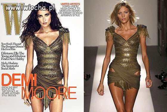 Demi Moore w ciele...