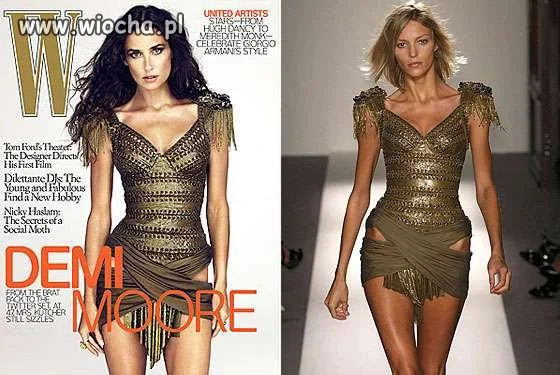 Demi Moore w ciele...