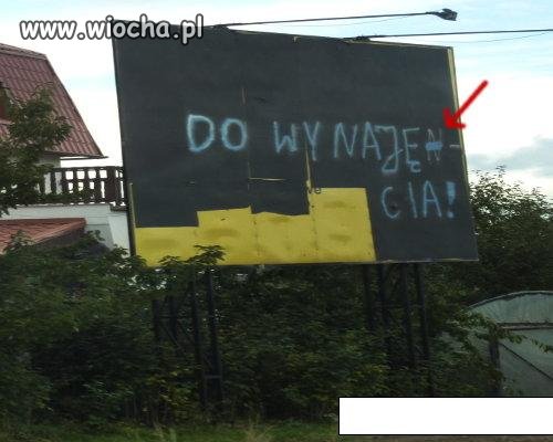 Mistrz ortografii znowu uderzył...