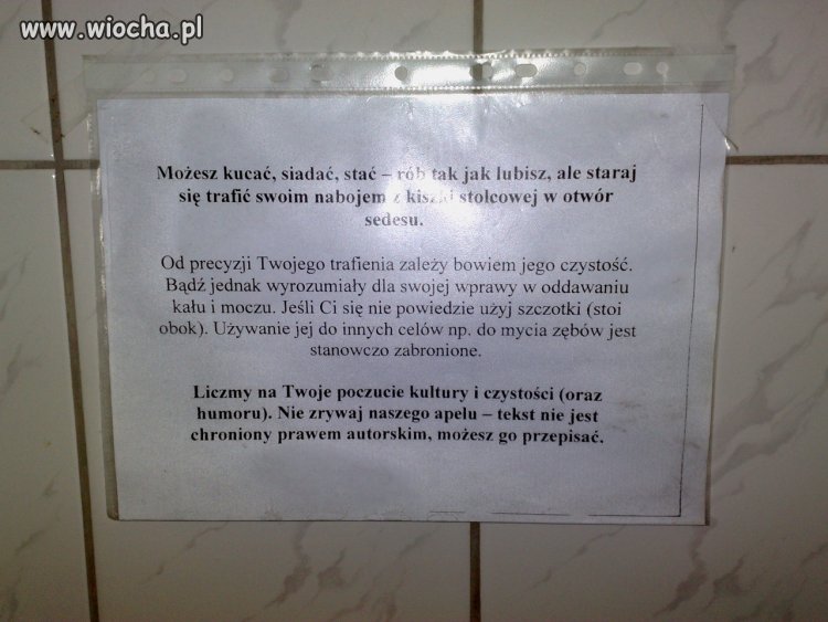 Uważaj!