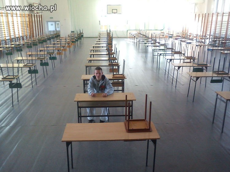 Uczeń szkoły zawodowej.. 