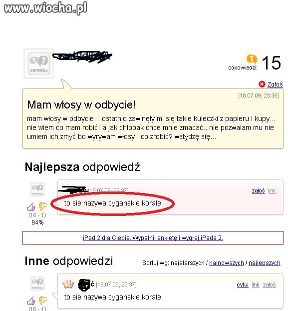 Cygańskie korale? Hahah