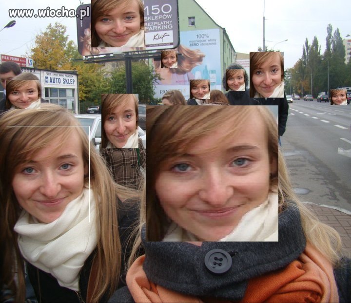 Dziewczyna w terenie