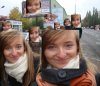 Dziewczyna w terenie