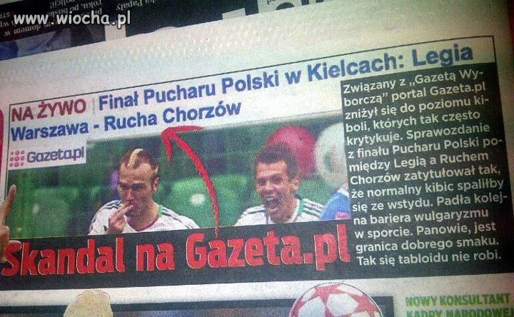 Legia Warszawa - Rucha Chorzów