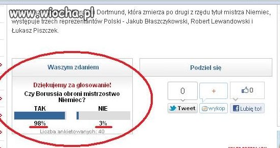 Wiocha na stronie ...