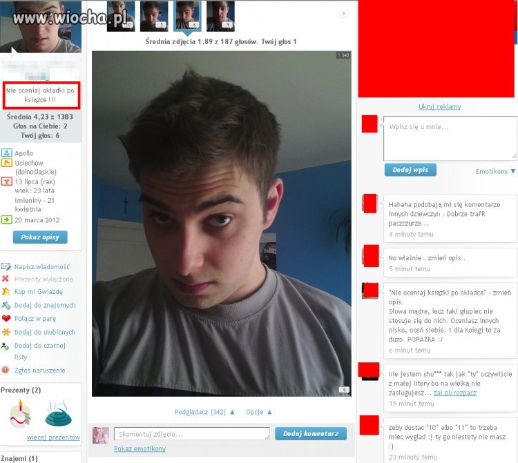 Komentarze dziewczyn są wystarczająco mocne 