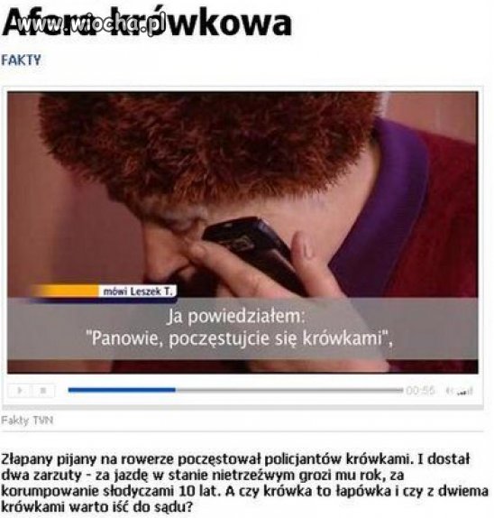 Mama mówiła, by nie brać cukierków od obcych...