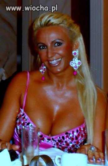 Blond choinka