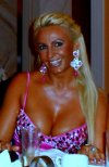 Blond choinka