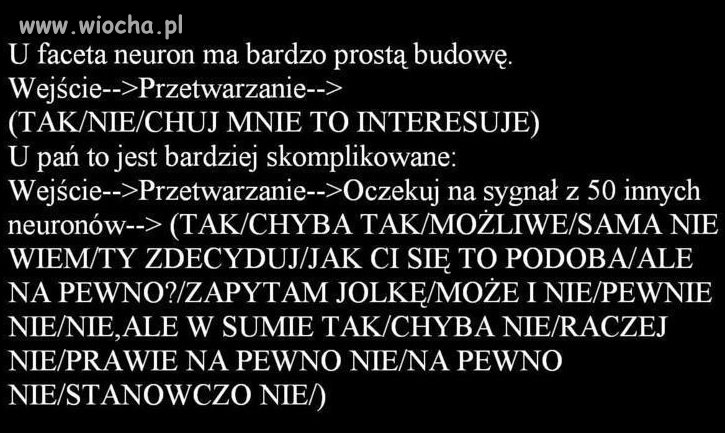 Instrukcja działania neuronów