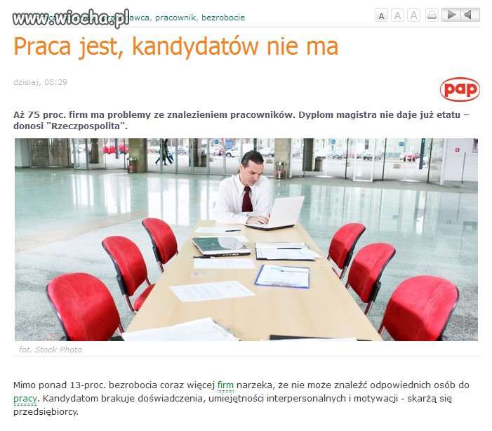 Bezrobicie podane przez GUS 13,3% ?