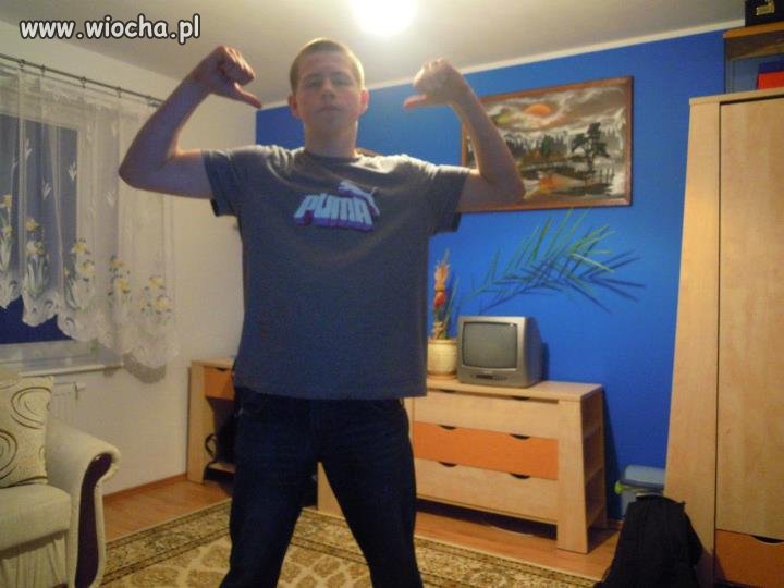 Ale mam mięśnie . 