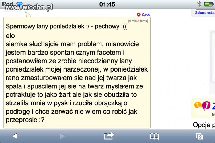 Kłopotliwy...