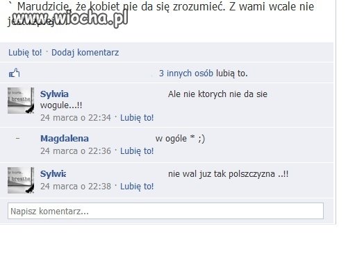 Ona wie lepiej!
