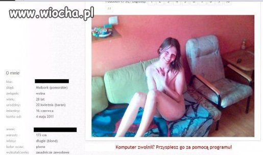 A tak wyglądam bez ubrań.