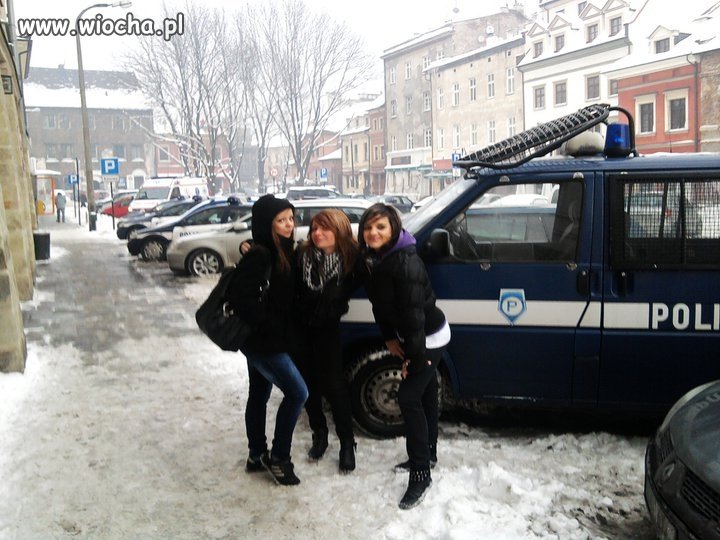 Jak to policeman przyjeżdża po mnie