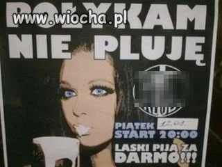 Zapraszamy Damy.