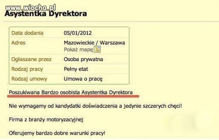 Jeśli to nie żart