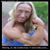 Solar+blondynka+mięśnie=Wiocha