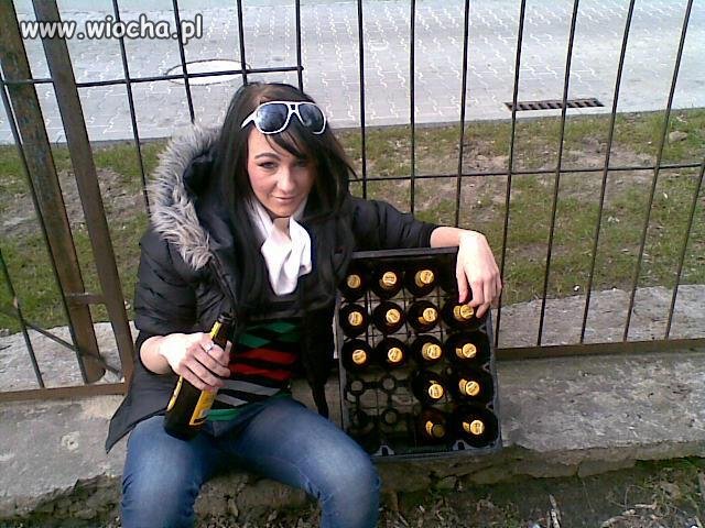 Lans nastolatki na piwo