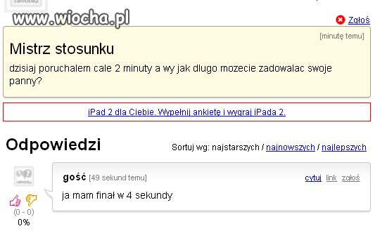 Mistrz stosunku... 